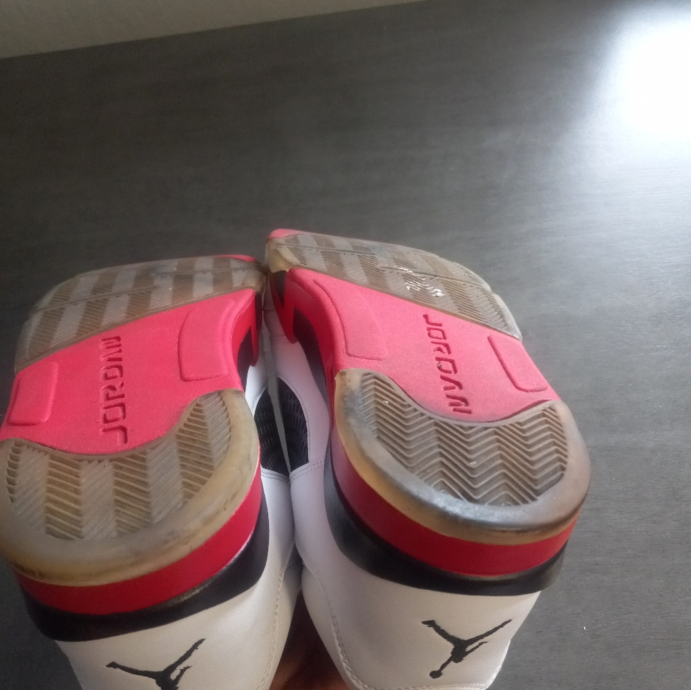 Retro Jordan 5 Low Fire Red Size 11.5 - Picture 10 of 11